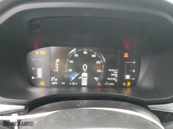 2019 Volvo XC60 Momentum with VIN LYV102DK1KB176721, listed as a Copart auction lot 81623244 with 72,640 mi miles and Salvage Title. Bid and sale history available at carsss.com. Image 9.