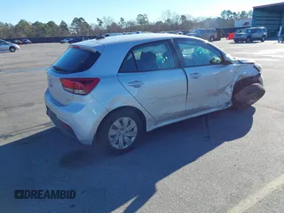 2020 Kia Rio S with VIN 3KPA25AD7LE348113, listed as a IAAI auction lot 41365528 with 43,633 mi miles and . Bid and sale history available at DreamBid. Image 4.