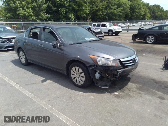 2011 Honda Accord LX with VIN 1HGCP2F34BA125054, listed as a IAAI auction lot 42303465 with 206,333 mi miles and . Bid and sale history available at DreamBid. Image 1.