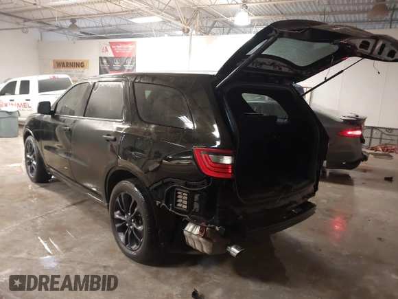 2019 Dodge Durango GT Plus with VIN 1C4RDHDG2KC645154, listed as a IAAI auction lot 41580079 with 110,562 mi miles and . Bid and sale history available at carsss.com. Image 3.