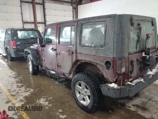 2009 Jeep Wrangler Unlimited X with VIN 1J4GZ39159L718649, listed as a IAAI auction lot 41395033 with 289,574 mi miles. Bid and sale history available at carsss.com. Image 3.