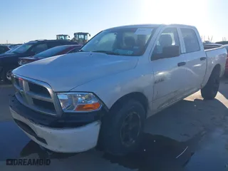 2010 Dodge Ram 1500 SLT with VIN 1D7RB1CP5AS249924, listed as a IAAI auction lot 41486732 with 247,648 mi miles. Bid and sale history available at carsss.com. Image 2.