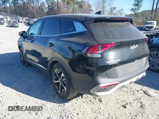 2023 Kia Sportage EX with VIN 5XYK33AF1PG091627, listed as a IAAI auction lot 41178368 with 53,888 mi miles and . Bid and sale history available at carsss.com. Image 3.
