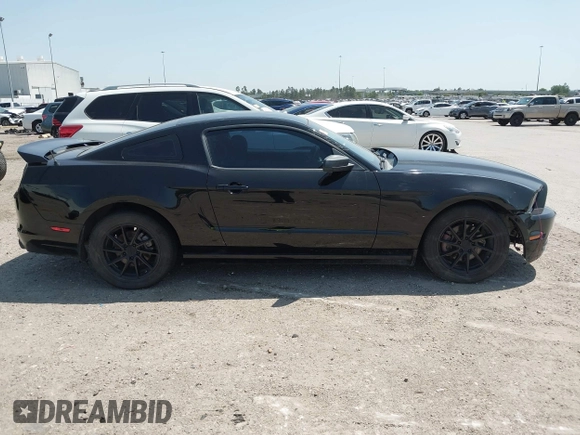 2014 Ford Mustang V6 with VIN 1ZVBP8AM9E5200757, listed as a IAAI auction lot 41976671 with 125,058 mi miles. Bid and sale history available at carsss.com. Image 13.