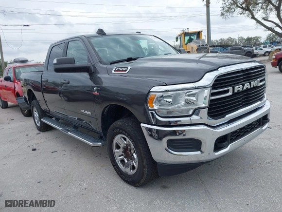 2020 Ram 2500 Big Horn with VIN 3C6UR5DL9LG159759, listed as a IAAI auction lot 41625645 with 125,595 mi miles. Bid and sale history available at carsss.com. Image 1.