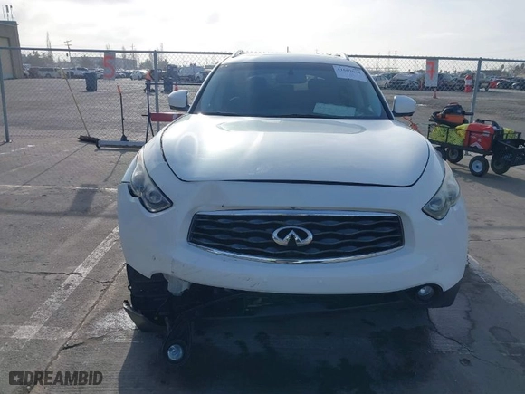 2010 Infiniti FX35 with VIN JN8AS1MW1AM857106, listed as a IAAI auction lot 41607648 with 64,427 mi miles. Bid and sale history available at carsss.com. Image 12.