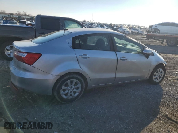 2017 Kia Rio LX z VIN KNADM4A39H6049435, wystawiony jako Copart lot #88899415 z przebiegiem Nie podano mil oraz Szkody całkowita. Historia ofert i sprzedaży dostępna na DreamBid. Obrazek 3.