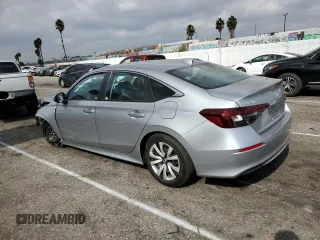 2025 Honda Civic Sedan LX with VIN 2HGFE2F28SH519958, listed as a Copart auction lot 77951444 with 8,157 mi miles and Salvage Title. Bid and sale history available at carsss.com. Image 2.