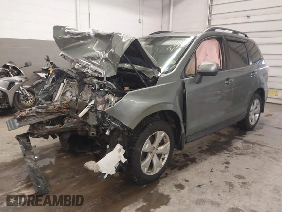 2015 Subaru Forester 2.5i Premium with VIN JF2SJADCXFH479992, listed as a IAAI auction lot 41652655 with 118,430 mi miles. Bid and sale history available at carsss.com. Image 17.
