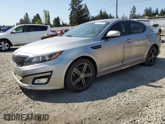 2015 Kia Optima LX with VIN 5XXGM4A70FG472261, listed as a Copart auction lot 54229975 with 136,157 mi miles and Clean Title. Bid and sale history available at carsss.com. Image 1.