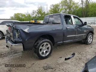 2015 Ram 1500 Big Horn with VIN 1C6RR7GT4FS512807, listed as a Copart auction lot 57599185 with 158,148 mi miles and Non repairable. Bid and sale history available at DreamBid. Image 3.