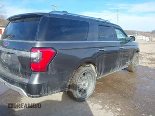 2018 Ford Expedition Max Platinum with VIN 1FMJK1MTXJEA38800, listed as a IAAI auction lot 41144759 with 127,571 mi miles and . Bid and sale history available at DreamBid. Image 4.