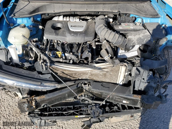 2019 Hyundai Kona Ultimate with VIN KM8K53A56KU274039, listed as a Copart auction lot 46414415 with 103,425 mi miles and Salvage Title. Bid and sale history available at carsss.com. Image 14.