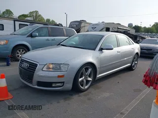 2008 Audi A8 L 4.2L with VIN WAUMV94E68N002117, listed as a IAAI auction lot 41992209 with 113,951 mi miles. Bid and sale history available at carsss.com. Image 2.