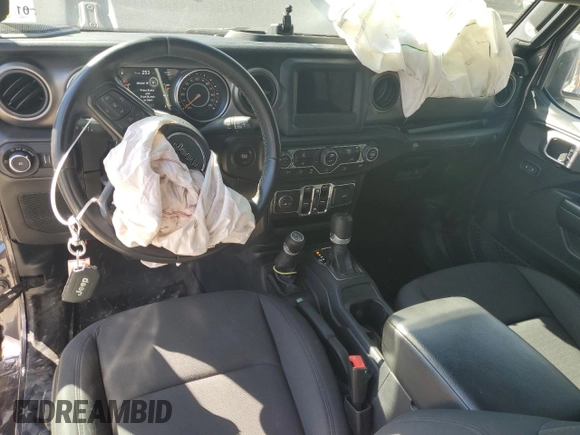 2020 Jeep Wrangler Unlimited Willys z VIN 1C4HJXDN0LW237426, wystawiony jako Copart lot #47174005 z przebiegiem 54 109 mil mil oraz Szkoda całkowita • Salvage title. Historia ofert i sprzedaży dostępna na DreamBid. Obrazek 8.