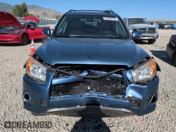 2010 Toyota RAV4 Limited with VIN 2T3DK4DV8AW036606, listed as a Copart auction lot 61533175 with 180,493 mi miles and Salvage title. Bid and sale history available at DreamBid. Image 5.