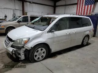2005 Honda Odyssey Touring z VIN 5FNRL38855B129757, wystawiony jako Copart lot #42546145 z przebiegiem 275 044 mil mil oraz Czysty tytuł • Clean title. Historia ofert i sprzedaży dostępna na DreamBid. Obrazek 1.