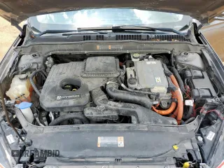 2014 Ford Fusion Titanium Hybrid with VIN 3FA6P0RU2ER158302, listed as a Copart auction lot 59049995 with 108,571 mi miles and Salvage title. Bid and sale history available at DreamBid. Image 11.