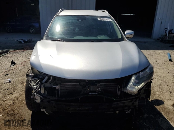 2019 Nissan Rogue SV with VIN KNMAT2MT0KP525548, listed as a Copart auction lot 49007295 with 91,305 mi miles and Non Repairable. Bid and sale history available at DreamBid. Image 5.