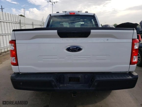 2022 Ford F-150 XL with VIN 1FTEW1EB3NKE16527, listed as a Copart auction lot 60275154 with 59,483 mi miles and Clean Title. Bid and sale history available at carsss.com. Image 6.