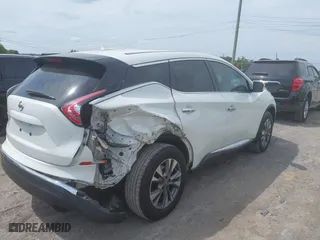 2016 Nissan Murano SV with VIN 5N1AZ2MG7GN152573, listed as a IAAI auction lot 40098918 with 89,953 mi miles. Bid and sale history available at carsss.com. Image 4.