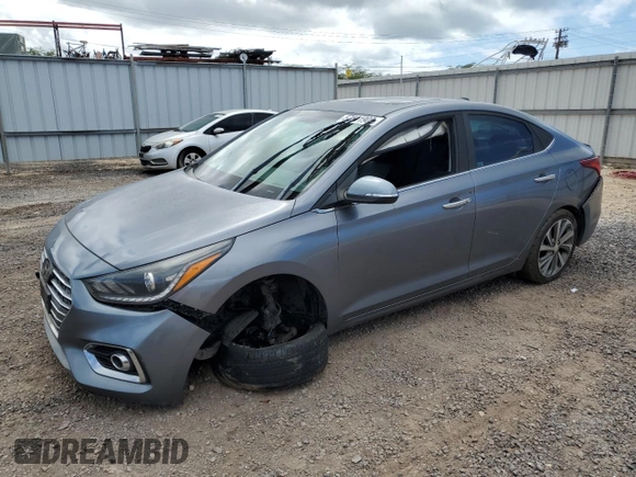 2018 Hyundai Accent Limited z VIN 3KPC34A30JE031634, wystawiony jako Copart lot #57531905 z przebiegiem 68 626 mil mil oraz Szkoda całkowita • Salvage title. Historia ofert i sprzedaży dostępna na DreamBid. Obrazek 1.