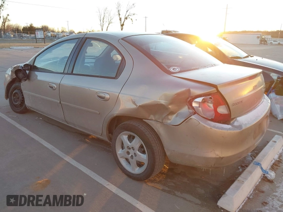 2002 Dodge Neon SE with VIN 1B3ES46C22D642547, listed as a IAAI auction lot 41378287 with Not Provided miles and . Bid and sale history available at carsss.com. Image 3.