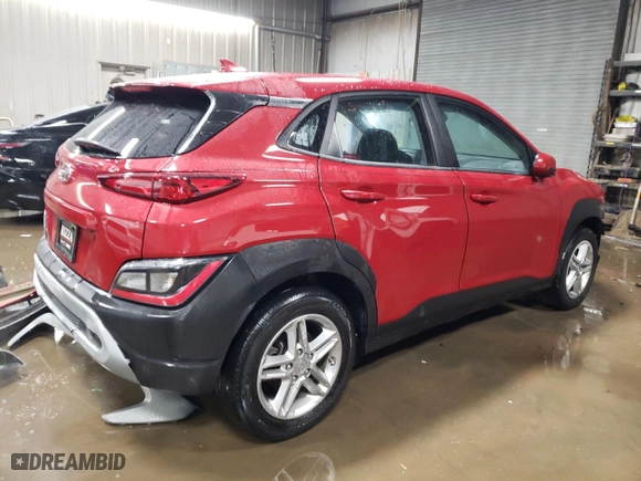 2022 Hyundai Kona SE with VIN KM8K22AB3NU866964, listed as a Copart auction lot 87009534 with 40,214 mi miles and Salvage Title. Bid and sale history available at carsss.com. Image 3.