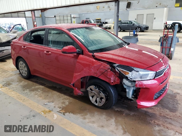 2018 Kia Rio S with VIN 3KPA24AB0JE145716, listed as a Copart auction lot 66476504 with 85,739 mi miles and Salvage Title. Bid and sale history available at DreamBid. Image 4.