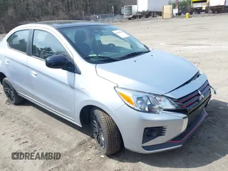2023 Mitsubishi Mirage ES с VIN ML32FUFJ0PHF02202, выставлен на аукционе IAAI как лот 41896353 с пробегом 13 228 миль миль и . История ставок и продаж доступна на DreamBid. Изображение 1.