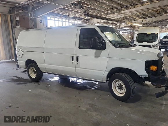 2010 Ford Econoline Cargo Commercial with VIN 1FTNE1EW1ADA90764, listed as a IAAI auction lot 42608095 with 146,335 mi miles and . Bid and sale history available at DreamBid. Image 42.