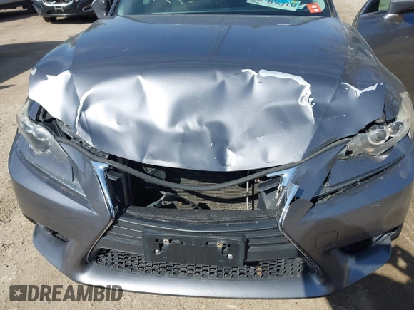 2014 Lexus IS 250 with VIN JTHCF1D21E5004144, listed as a IAAI auction lot 41847225 with 110,137 mi miles. Bid and sale history available at carsss.com. Image 6.