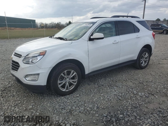 2017 Chevrolet Equinox LT with VIN 2GNALCEK1H6208440, listed as a Copart auction lot 47643045 with 96,842 mi miles and Salvage Title. Bid and sale history available at carsss.com. Image 1.