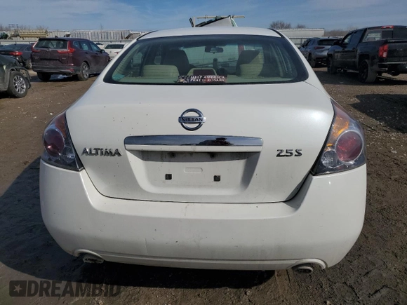 2008 Nissan Altima 2.5 S with VIN 1N4AL21E78N498090, listed as a Copart auction lot 45206535 with 0 mi miles and Salvage Title. Bid and sale history available at carsss.com. Image 6.