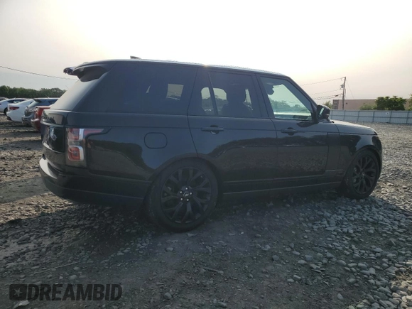 2018 Land Rover Range Rover HSE z VIN SALGS2SV5JA383922, wystawiony jako Copart lot #58039025 z przebiegiem 87 435 mil mil oraz Szkoda całkowita • Salvage title. Historia ofert i sprzedaży dostępna na DreamBid. Obrazek 3.