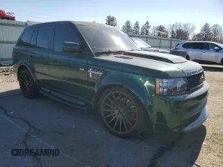 2012 Land Rover Range Rover Sport SC Autobiography with VIN SALSP2E45CA727525, listed as a Copart auction lot 45533335 with 0 mi miles and Salvage Title. Bid and sale history available at carsss.com. Image 4.