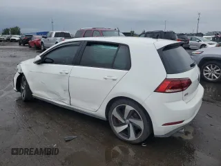 2019 Volkswagen Golf GTI S with VIN 3VW5T7AUXKM037125, listed as a Copart auction lot 66696313 with 24,416 mi miles. Bid and sale history available at carsss.com. Image 2.