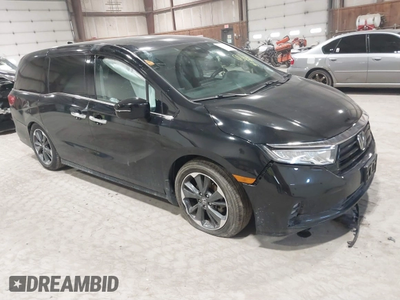 2023 Honda Odyssey Elite z VIN 5FNRL6H95PB016114, wystawiony jako IAAI lot #41865786 z przebiegiem 32 700 mil mil oraz . Historia ofert i sprzedaży dostępna na DreamBid. Obrazek 1.