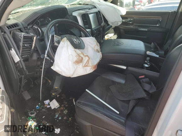 2016 Ram 1500 Laramie z VIN 1C6RR7NM9GS127353, wystawiony jako Copart lot #51523755 z przebiegiem Nie podano mil oraz Szkoda całkowita • Salvage title. Historia ofert i sprzedaży dostępna na DreamBid. Obrazek 7.