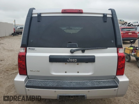 2006 Jeep Commander with VIN 1J8HG48KX6C195536, listed as a Copart auction lot 66568924 with 159,255 mi miles and Clean Title. Bid and sale history available at carsss.com. Image 6.