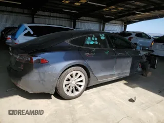 2016 Tesla Model S 70 with VIN 5YJSA1E15GF159542, listed as a Copart auction lot 58253965 with 70,373 mi miles and Salvage title. Bid and sale history available at DreamBid. Image 3.