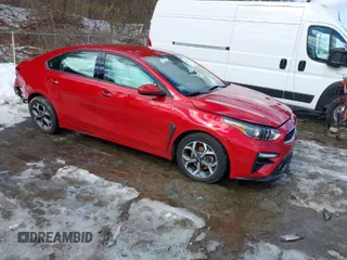 2019 Kia Forte LXS z VIN 3KPF24AD7KE124502, wystawiony jako IAAI lot #41606773 z przebiegiem 92 061 mil mil oraz . Historia ofert i sprzedaży dostępna na DreamBid. Obrazek 1.