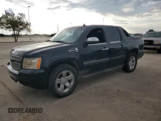 2007 Chevrolet Avalanche LTZ with VIN 3GNFK123X7G234726, listed as a Copart auction lot 76825204 with Not Provided miles and Salvage Title. Bid and sale history available at carsss.com. Image 1.