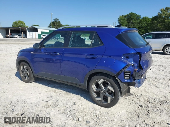 2022 Hyundai Venue SEL with VIN KMHRC8A30NU201933, listed as a Copart auction lot 52323305 with 43,752 mi miles and Salvage title. Bid and sale history available at DreamBid. Image 2.