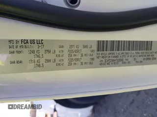 2017 Dodge Journey SE with VIN 3C4PDCAB4HT626945, listed as a IAAI auction lot 41209102 with 158,288 mi miles and . Bid and sale history available at DreamBid. Image 9.