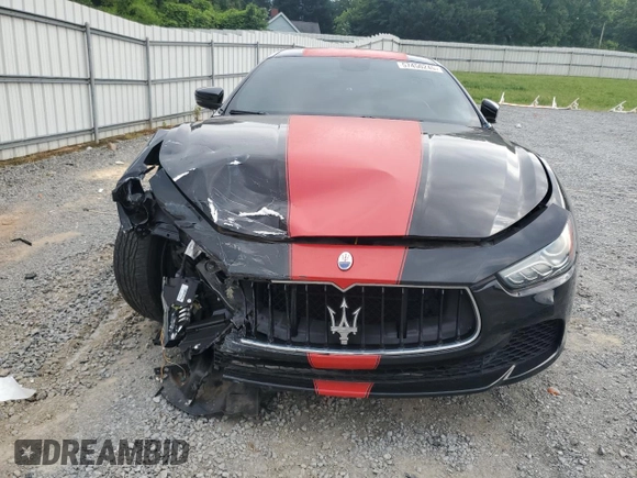 2017 Maserati Ghibli с VIN ZAM57XSA3H1197618, выставлен на аукционе Copart как лот 57450245 с пробегом 45 683 миль миль и Чистый • Clean title. История ставок и продаж доступна на DreamBid. Изображение 5.