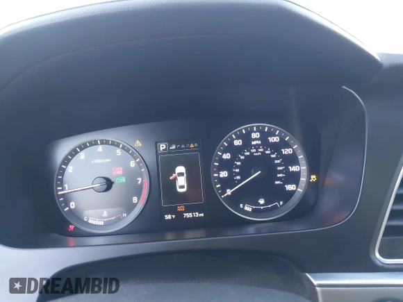2015 Hyundai Sonata Limited with VIN 5NPE34AF6FH095392, listed as a IAAI auction lot 41813547 with 75,513 mi miles and . Bid and sale history available at carsss.com. Image 7.