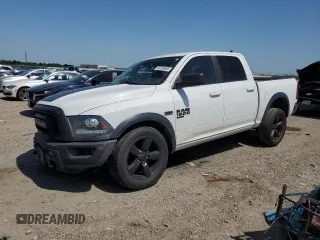 2019 Ram 1500 Big Horn z VIN 1C6RR6LT3KS673157, wystawiony jako Copart lot #52239605 z przebiegiem 124 923 mil mil oraz Szkoda całkowita • Salvage title. Historia ofert i sprzedaży dostępna na DreamBid. Obrazek 1.