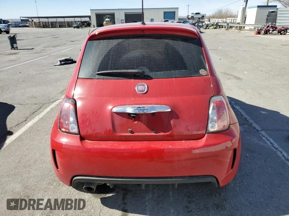 2015 FIAT 500 Turbo with VIN 3C3CFFHH6FT690068, listed as a Copart auction lot 42636185 with 79,249 mi miles and Salvage Title. Bid and sale history available at carsss.com. Image 6.