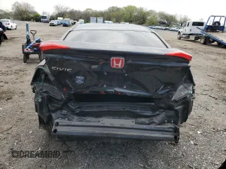 2018 Honda Civic Sedan LX with VIN 2HGFC2F5XJH513948, listed as a Copart auction lot 52811905 with 67,568 mi miles and Salvage Title. Bid and sale history available at carsss.com. Image 6.